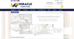 Desktop Screenshot of miraclefurnituretampa.com